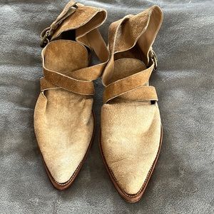 Vintage suede shoes